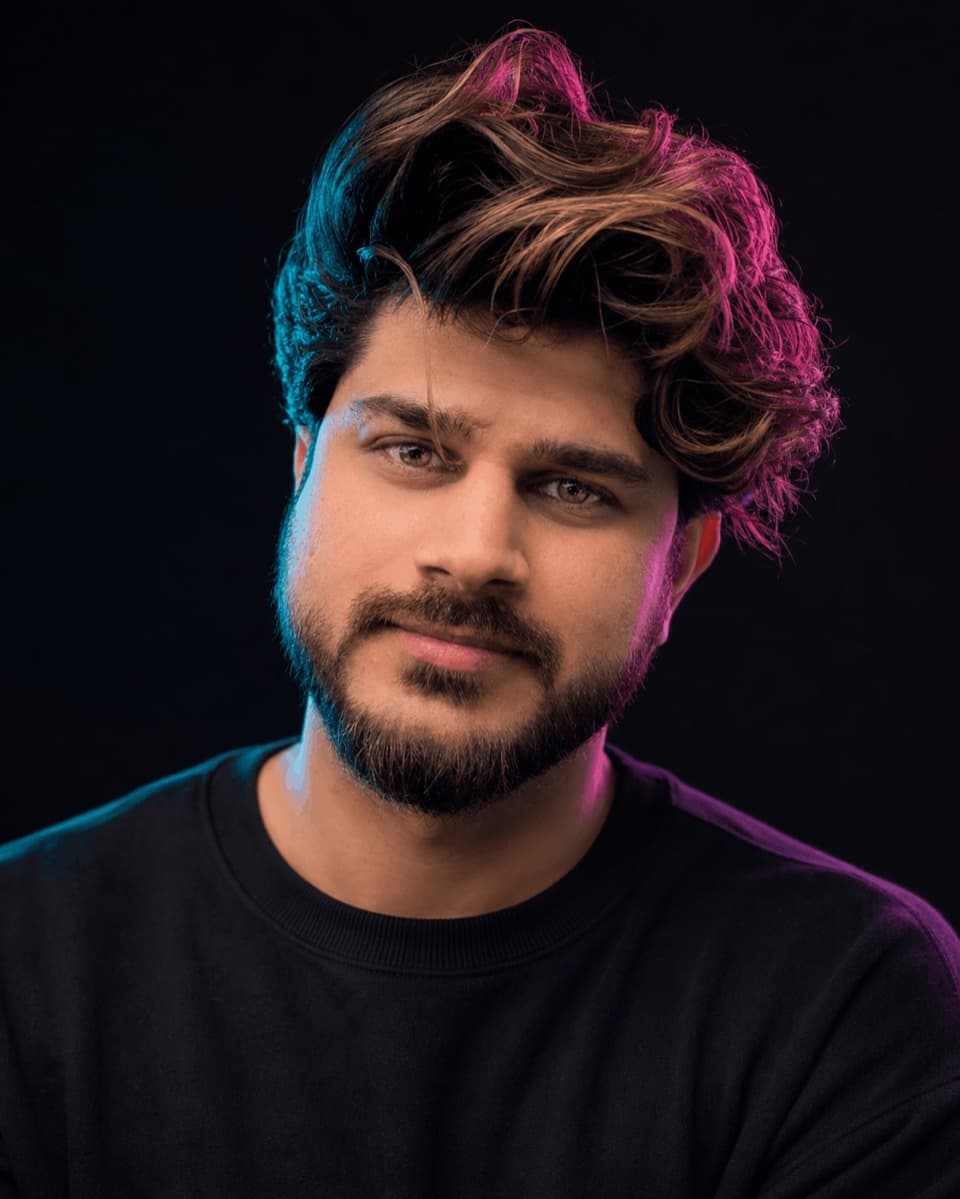 Portrait of Usama Khaki